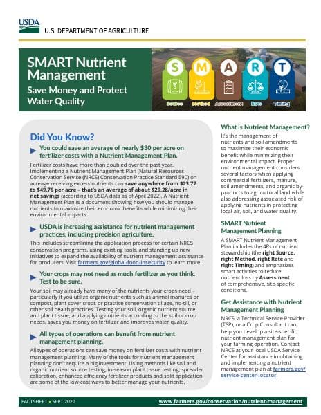 SMART%20Nutrient%20Mgmt%20farmersgov%20factsheet%202022