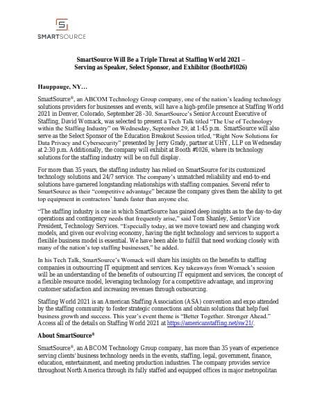 SmartSourceStaffingWorld2021Release_September2021