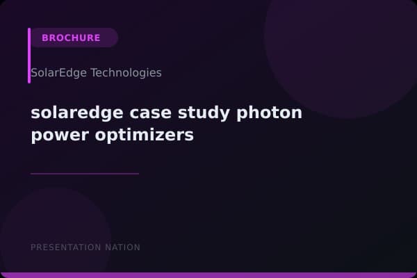 solaredge-case-study-photon-power-optimizers