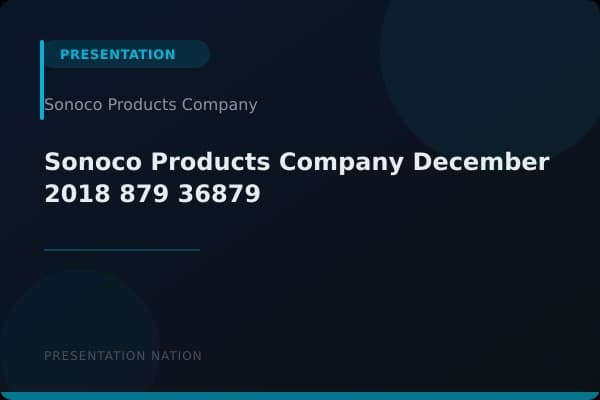 Sonoco Products Company_December_2018_879_36879