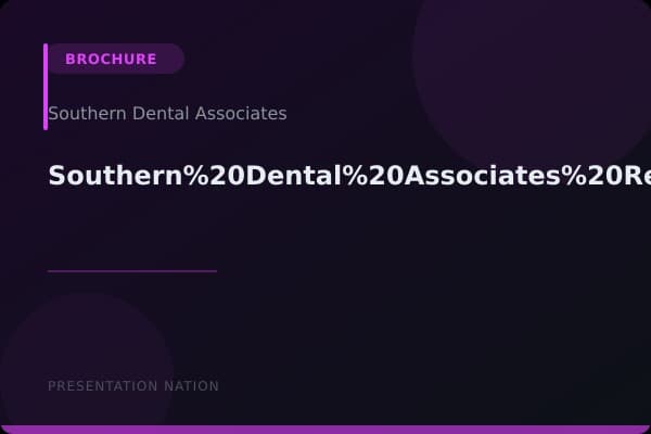 Southern%20Dental%20Associates%20Release