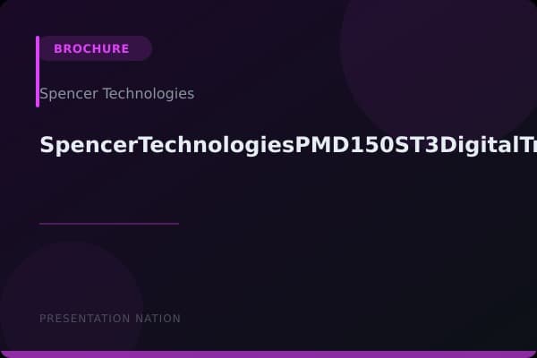 SpencerTechnologiesPMD150ST3DigitalTranscranialDopplerUserManual