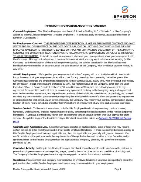 Spherion_EmployeeGuidebook