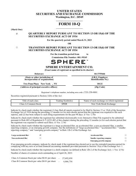 SPHR-10-Q-FY23-Q3-5-10-23-As-Filed