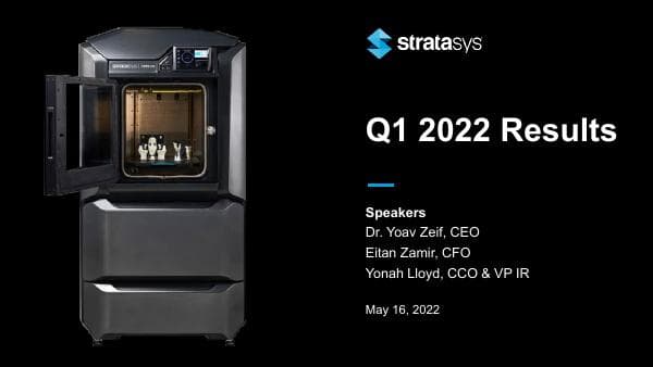 SSYS+Q1+2022+Earnings+Slides+-+FINAL+-+Remediated
