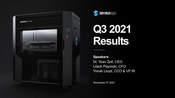 SSYS+Q3+Earnings+Slides+-+FINAL+-+Remediated