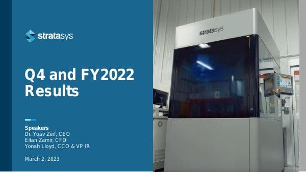SSYS+Q4+2022+Slides+-+Updated+for+May+16+Upload