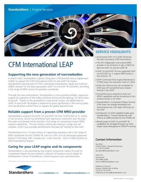 StandardAero-LEAP-Engine