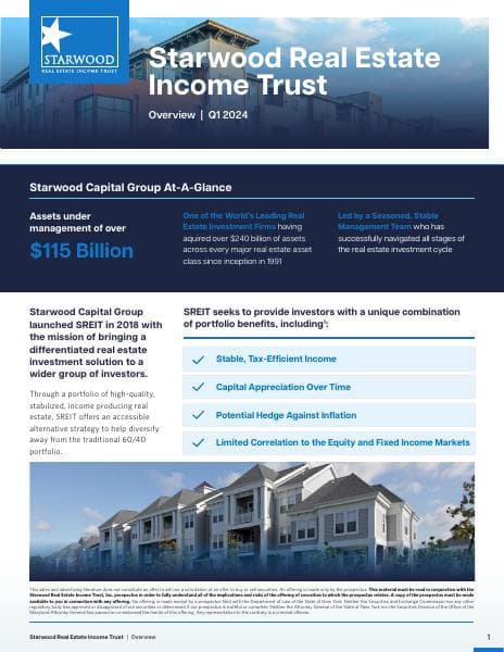 Starwood-SREIT-Overview-Q1-2024