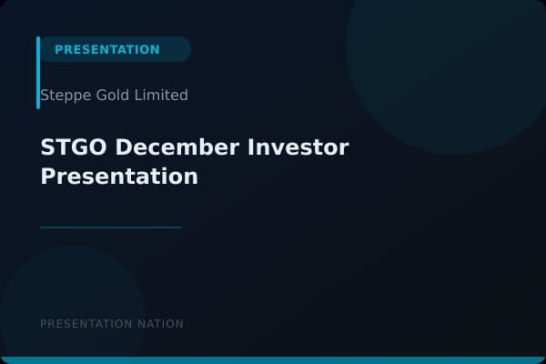 STGO-December-Investor-Presentation