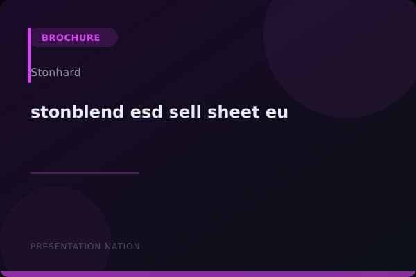 stonblend-esd-sell-sheet-eu