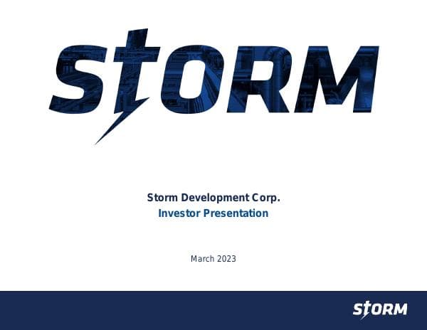 StormInvestorPresentation-2023.03