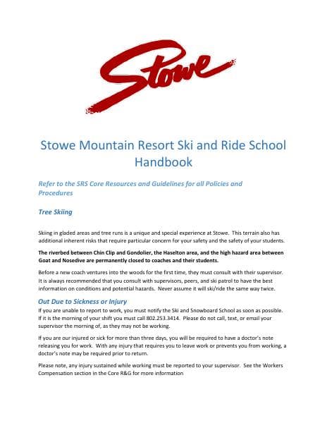 Stowe+SRS+Handbook