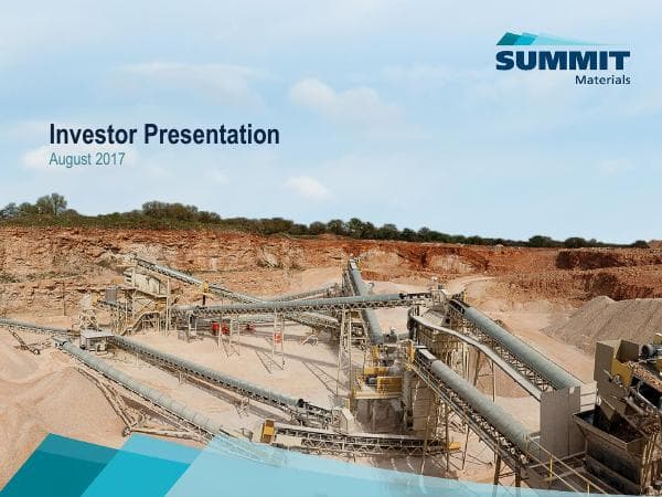 Summit-Materials-Investor-Presentation-August-2017