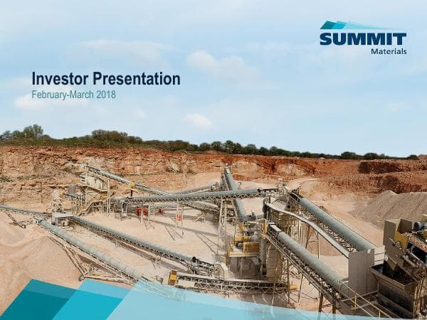 Summit-Materials-Investor-Presentation-February-%E2%80%93-March-2018
