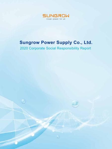 Sungrow%202020%20Corporate%20Social%20Responsibility%20Report