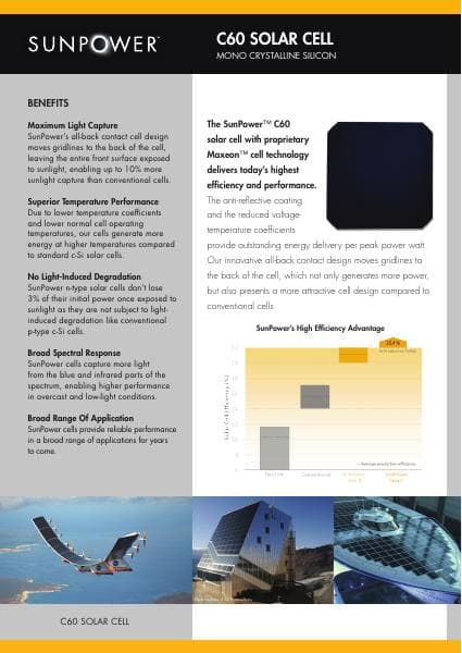 SunPower_C60_Datasheet