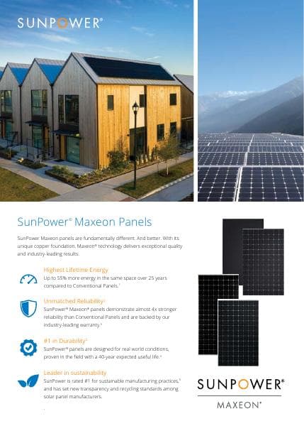 SunPower-Maxeon-3-Brochure
