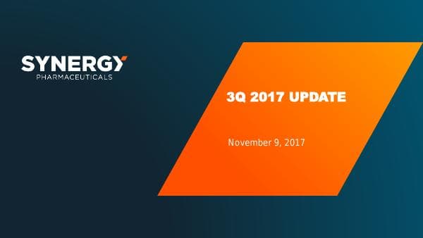 Synergy Pharmaceuticals_November_2017_324_17324