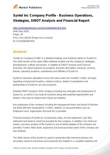 syntel-inc-strategic-analysis-review