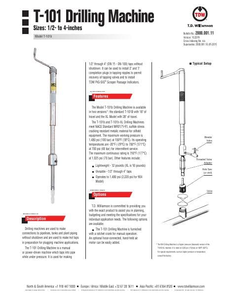 T-101DrillingMachine
