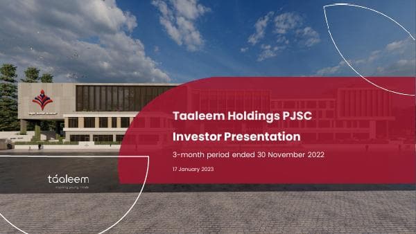 Taaleem-Holdings-Investor-presentation-Jan-23