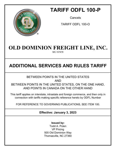 Tariff%20ODFL%20100-0%20Complete%20File