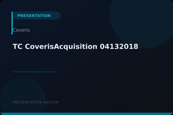 TC_CoverisAcquisition_04132018