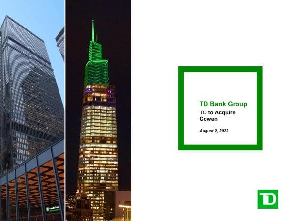 TD_Investor_Presentation_August_2022