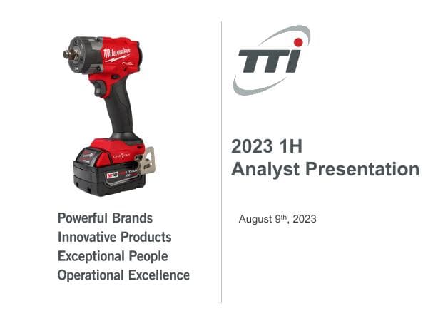 Techtronic Industries Company Limited__2023__892_95892