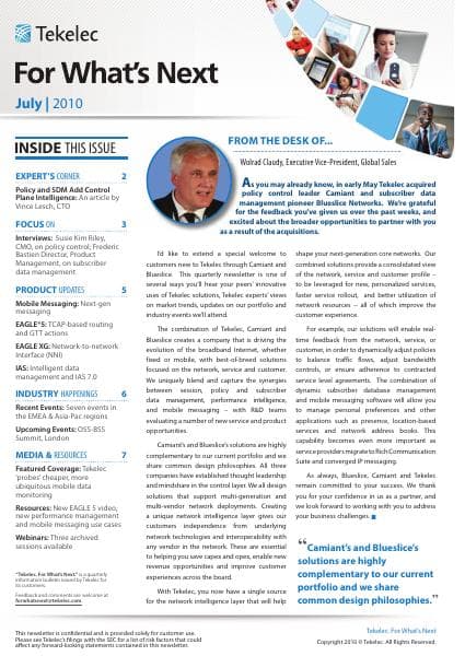 Tekelec_GlobalNewsletter_JULY-5-2010