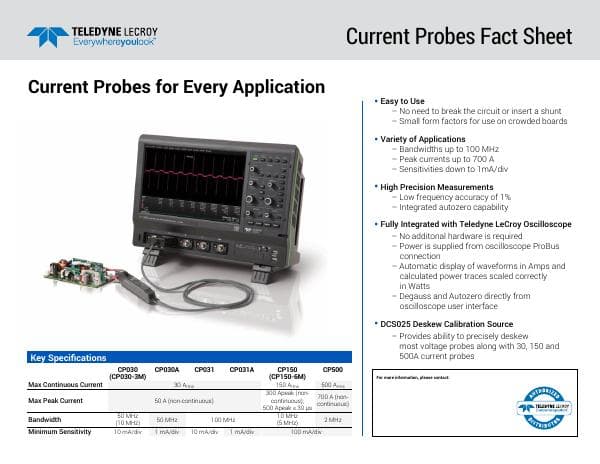 Teledyne%20LeCroy%20Current%20Probes%20Fact%20Sheet