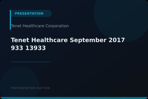 Tenet Healthcare_September_2017_933_13933