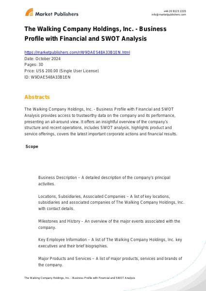 the-walking-company-holdings-swot-dm