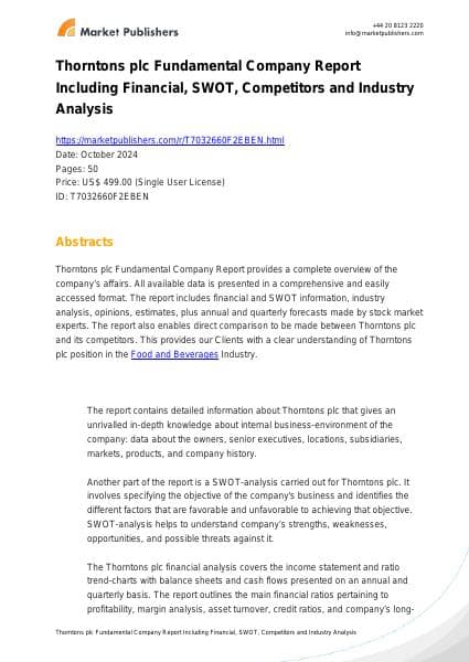 thorntons_plc_swot_analysis_bac