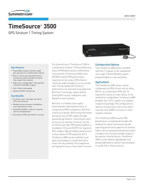 TIMESOURCE-3500_Data-Sheet