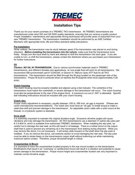 TKO-Installation-Tips