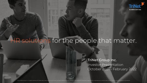 TriNet-Q3-2021-Investor-Presentation