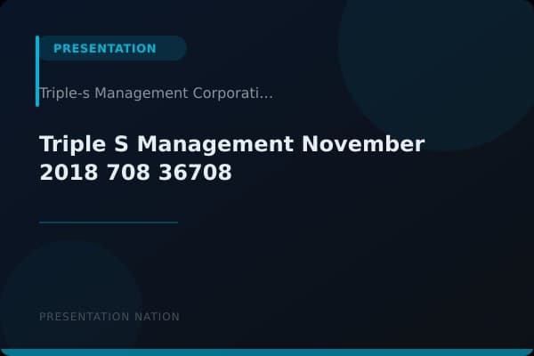 Triple-S Management_November_2018_708_36708