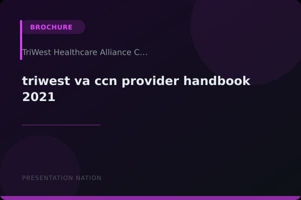triwest_va-ccn_provider-handbook-2021