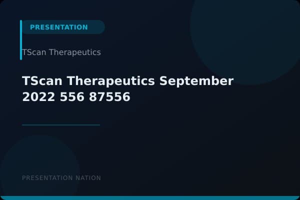 TScan Therapeutics_September_2022_556_87556