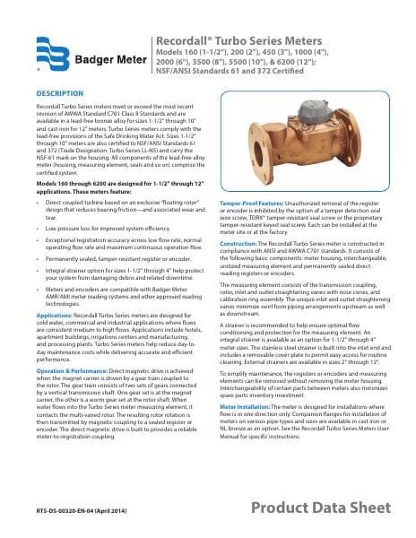 Turbo-Series-Product-Spec