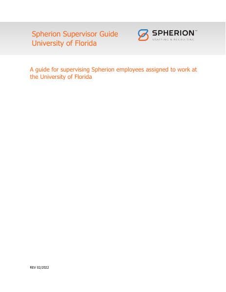 UF-Spherion-Supervisor-Guide-02-2022