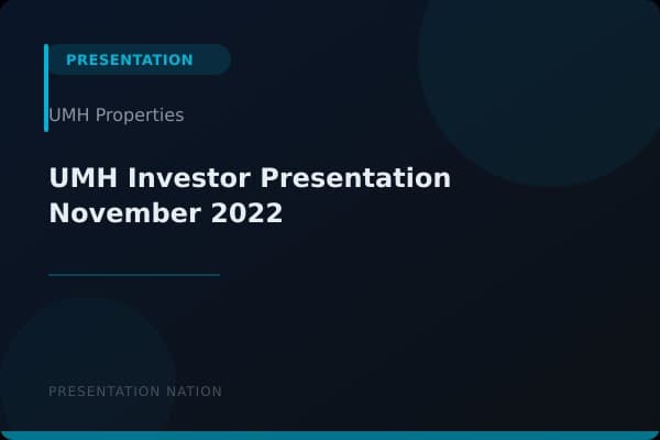 UMH-Investor-Presentation-November-2022