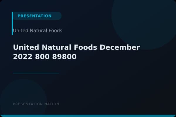 United Natural Foods_December_2022_800_89800