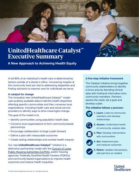 UnitedHealthcare_Catalyst_Executive_Summary