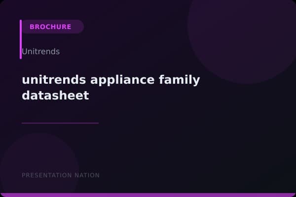 unitrends-appliance-family-datasheet