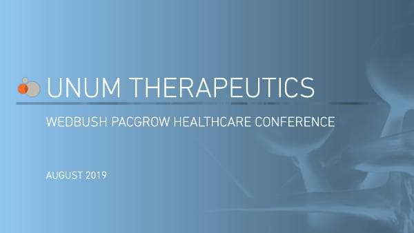Unum Therapeutics_August_2019_875_45875