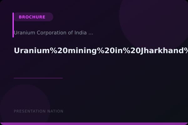 Uranium%20mining%20in%20Jharkhand%20-%20new%20ventures