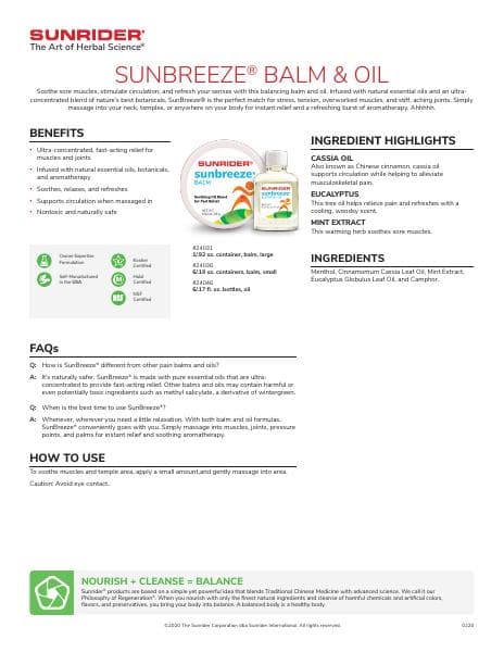 US-ProdFactSheet-Sunbreeze-Balm-Oil-Eng